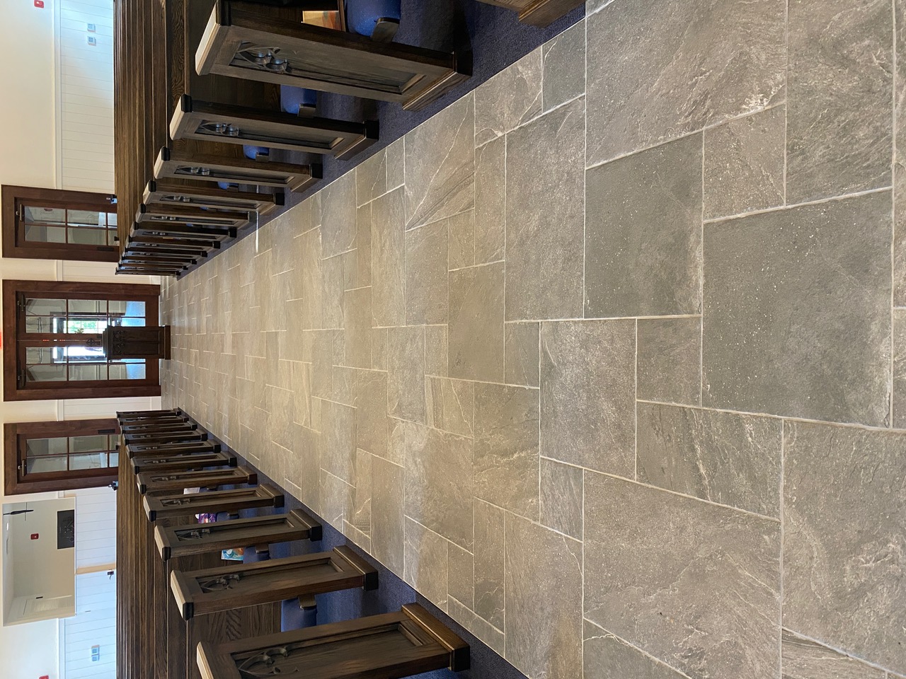 Rabun Gap Presbyterian Church - Concord Modular Pattern in Dark