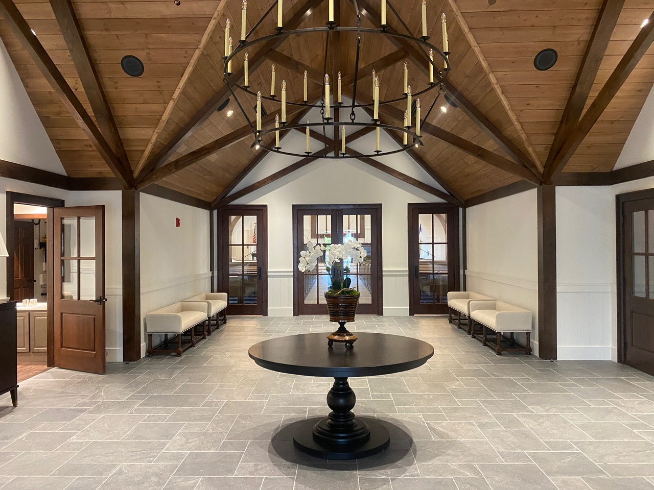 Rabun Gap Presbyterian Church - Concord Modular Pattern in Dark