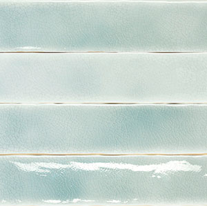 Beachfront Aqua Glossy 3"X12 | Ceramic | Wall Tile