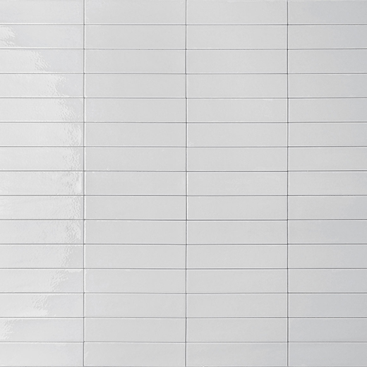 Cyprus White Polished 2.5"x10 | Glazed Porcelain | Floor/Wall Tile