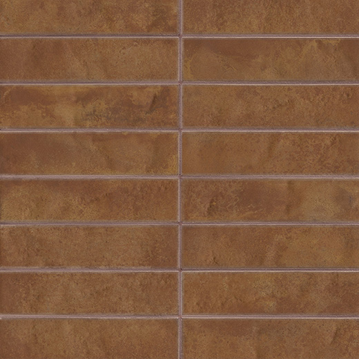 Forge Corten Bruciato Matte 2.5"x9.5 | Color Body Porcelain | Floor/Wall Tile