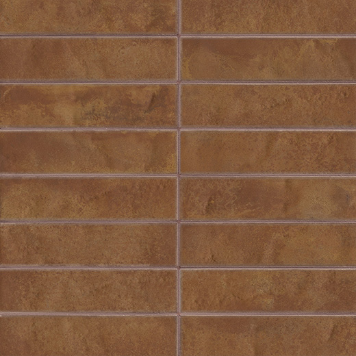 Forge Corten Bruciato Matte 2.5"x9.5 | Color Body Porcelain | Floor/Wall Tile