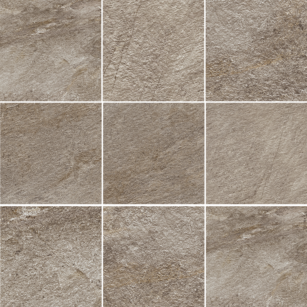 Glacier Paver Piombo Anti-Slip 24"x24" 2CM Paver | Color Body Porcelain | Outdoor Paver