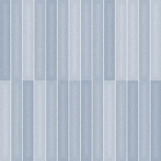 Hibiki Blue Matte 4.5"x9" Wall | Porcelain | Wall Dimensional