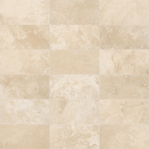 Ivory (Travertine) Honed & Filled 3"x6" | Travertine | Floor/Wall