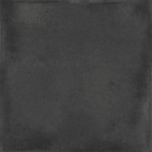 Black ceramic tile swatch.