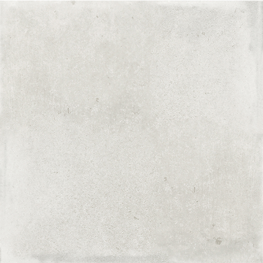 White ceramic tile swatch.