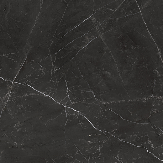 Nuvo Marble Nero Venato Honed 4"x12 | Glazed Porcelain | Floor/Wall Tile