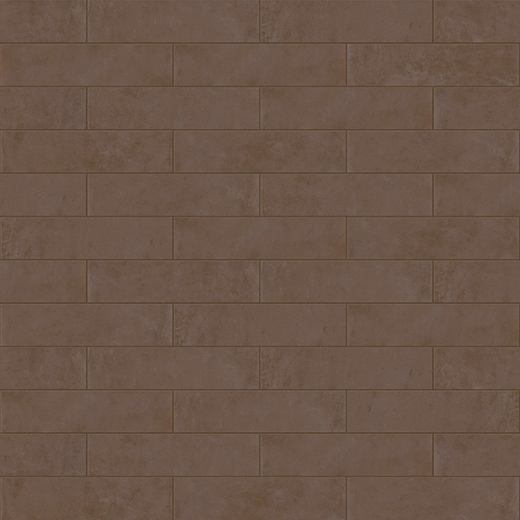 Oasis Marron Matte 3"x12" | Glazed Porcelain | Floor/Wall