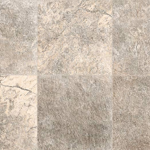 Outback Pavers Travertine Cross Cut Silver Anti-Slip 12"x12 | Porcelain | Outdoor Paver