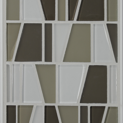 AVERY MULTI STRIP MOSAIC | Glass | Wall Mosaic