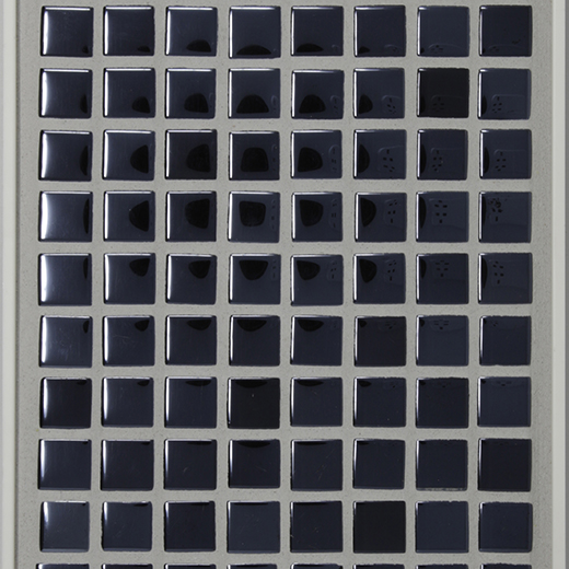 PIANOSA MOSAIC METALIC BLACK | Glass | Wall Mosaic