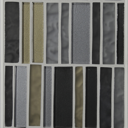 PIANO MULTI SIZE MOS SPINET | Glass | Wall Mosaic