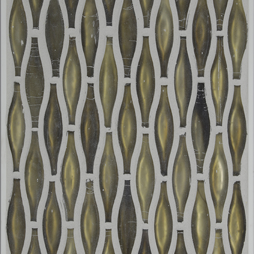 SEAPORT .5X2 FROSTED GLASS MOS WESTBROOK | Glass | Wall Mosaic