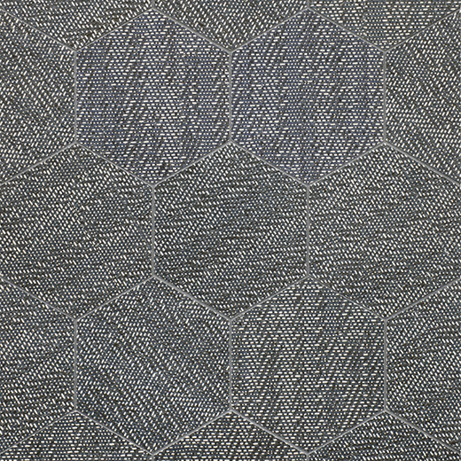 Outlet Textile Denim Matte 6" Hexagon | Porcelain | Floor/Wall Tile