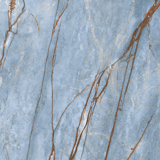 Maximus Azure Polished 63"x126" | Color Body Porcelain | Slab