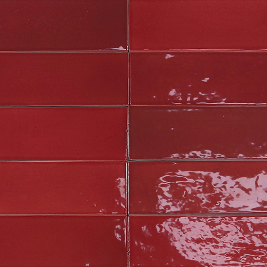 Safi Wine Glossy 2"x6.3" | Ceramic | Wall