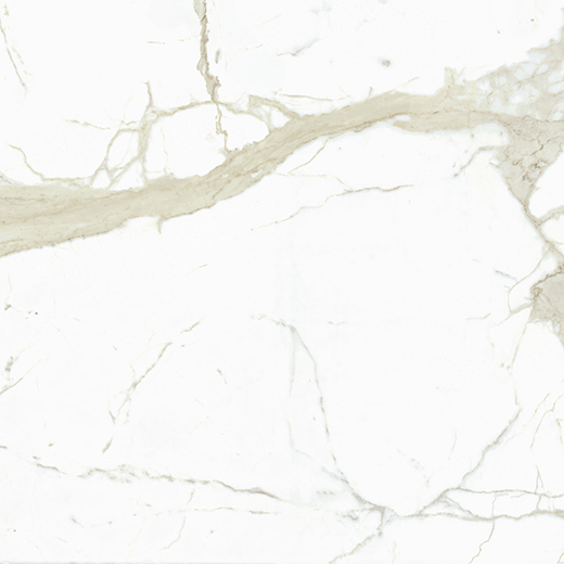 White Calacatta 12mm Polished 126x63" SapienStone SO | Porcelain | Slab