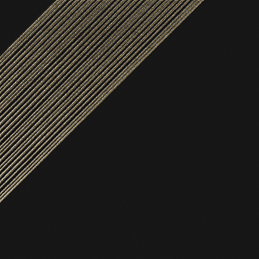 Sketch Black Gold 3 Satin 12"x12 | Ceramic | Wall Tile