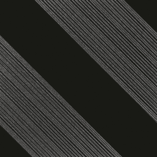 Sketch Black Silver 1 Satin 12"x12 | Ceramic | Wall Tile