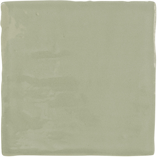 Skylark Gliding Green Glossy 5"x5 | Ceramic | Wall Tile