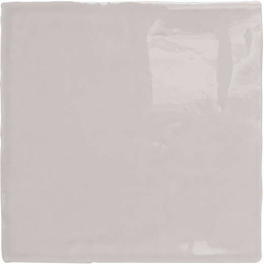 Skylark Quill Grey Glossy 5"x5 | Ceramic | Wall Tile