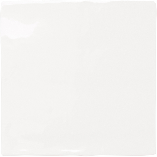 Skylark Whistling White Glossy 5"x5 | Ceramic | Wall Tile