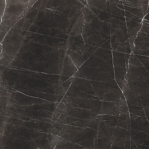 Splendor Nero Marquina Polished 3"x12 | Color Body Porcelain | Floor/Wall Tile