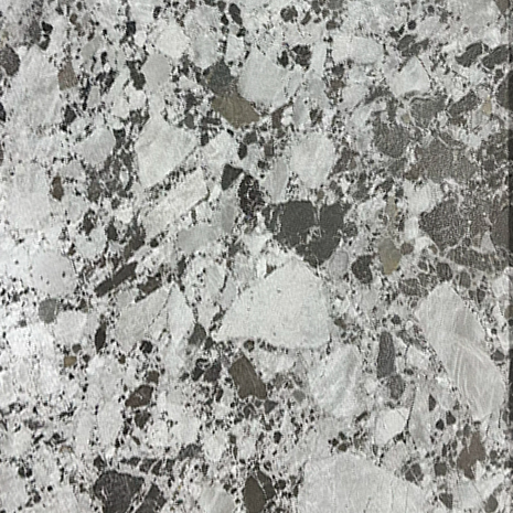 Terrazzo Grey Terrazzo Grey Sandblasted/Acid Wash 12"x24"x2" Eased Edge | Marble | Outdoor Coping