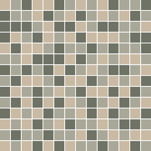 Tonalita Through Body 9267 Matte 1"x1" Mosaic | Through Body Porcelain | Floor/Wall Mosaic