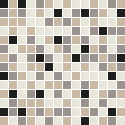 Tonalita Through Body A065 Matte 1"x1" Mosaic | Through Body Porcelain | Floor/Wall Mosaic