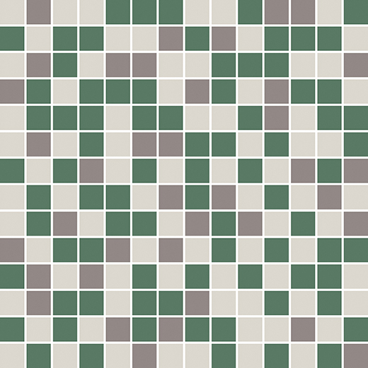 Tonalita Through Body B199 Matte 1"x1" Mosaic | Through Body Porcelain | Floor/Wall Mosaic