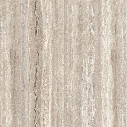 Unlimited Porcelain Slabs & Surfaces Travertino Polished 118"x59" 6mm | Through Body Porcelain | Slab