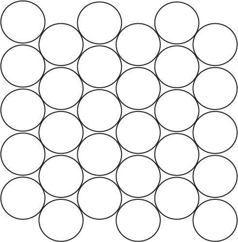 Willis Loft Matte 2.5" (12"x12" Circle Mosaic Sheet) | Color Body Porcelain | Floor/Wall Mosaic