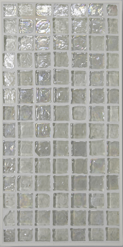 AT SERIES CLEAR .78X.78 GLASS MOS | Glass | Wall Mosaic