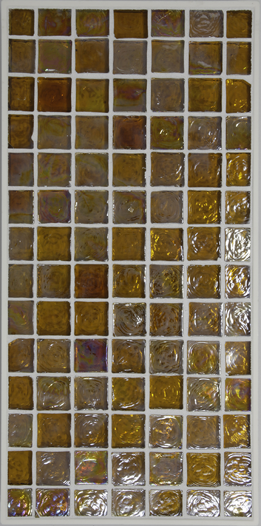 AT SERIES DARK AMBER .78X.78 GLASS MOS | Glass | Wall Mosaic