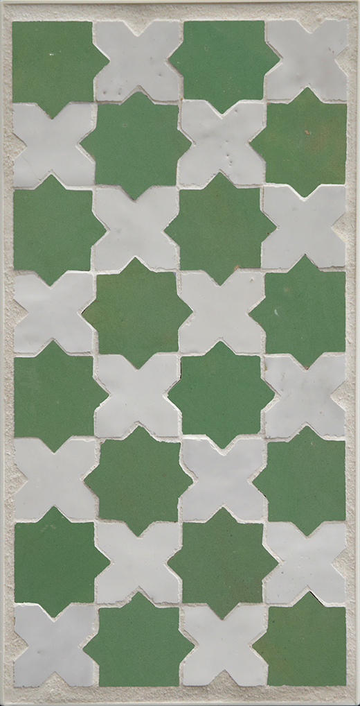 Casablanca Ouazzane Green Marrakech Mosaic | Ceramic | Wall Mosaic