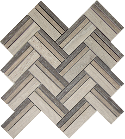 Catalan Dune Natural Herringbone Mosaic Dune | Porcelain | Floor/Wall Mosaic