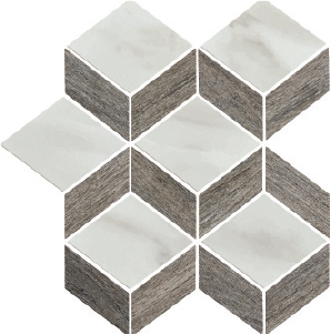 Cava Caven Matte/Honed Tiziano Mosaic Caven | Color Body Porcelain | Floor/Wall Decorative Mosaic