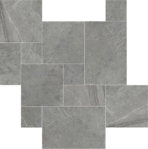 Concord Grey Matt Modular Mosaic Grey | Color Body Porcelain | Floor/Wall Tile