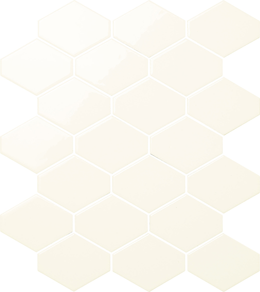 Outlet Contempo Eggshell Glossy Flat Mosaic Eggshell | Ceramic | Wall Mosaic