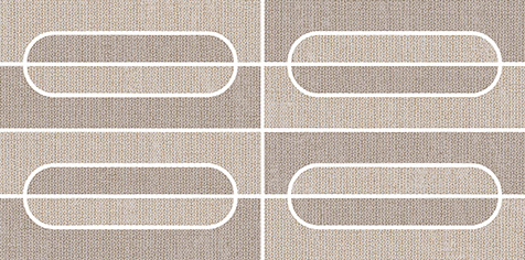 Cuadros Sand/Drift Matte 4"x8" Semi Oval Mosaic | Color Body Porcelain | Floor/Wall Mosaic