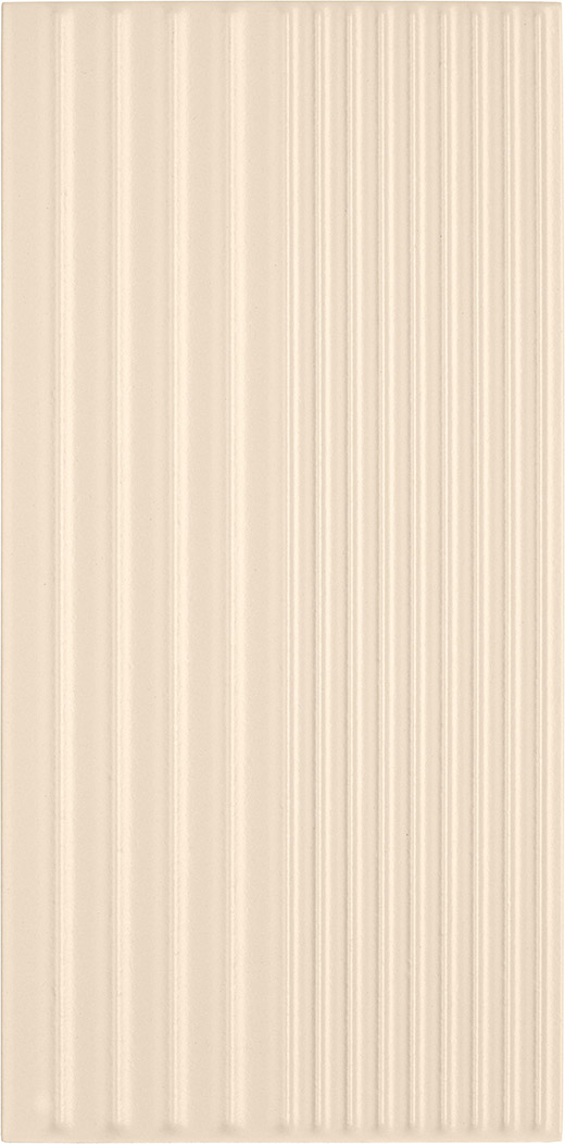 Decadent Vanilla Matte 4"x8" Supreme Deco Vanilla | Ceramic | Wall Dimensional