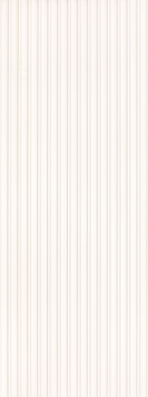Decadent White Matte 18"x48" Graffi Deco White | Ceramic | Wall Dimensional