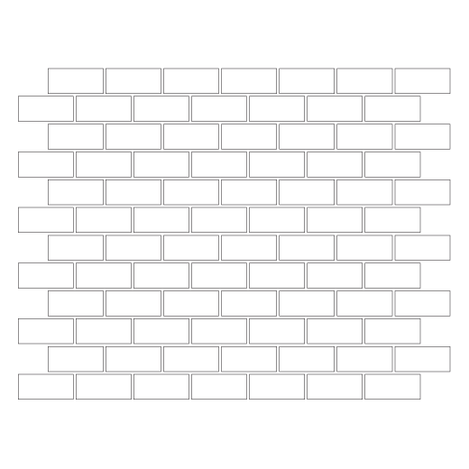 Outlet Eastern White Eastern White - Outlet Honed 1"X2" Brick Mosaic | Marble | Floor/Wall Mosaic