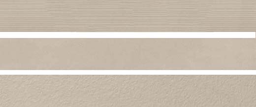 Outlet Encounter Beige - Outlet Mixed 3"x24" Listello Beige | Color Body Porcelain | Floor/Wall Decorative