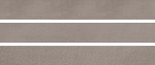 Outlet Encounter Flax - Outlet Mixed 3"x24" Listello Flax | Color Body Porcelain | Floor/Wall Decorative