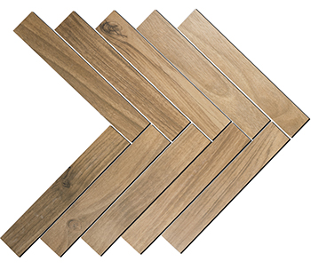 Outlet Etic Pro Hickory Matte 2"x12" Herringbone Deco Hickory | Porcelain | Floor/Wall Decorative