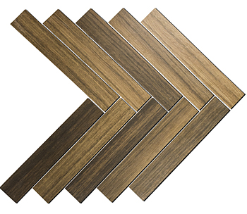 Outlet Etic Pro Smoked Matte 2"x12" Herringbone Deco Smoked | Porcelain | Floor/Wall Decorative
