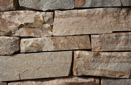 Shimmering Sunset Shimmering Sunset Natural Veneer - Ledge Cut | Quartzite | Exterior Stone